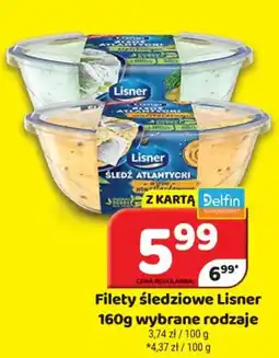 Delfin Filety śledziowe Lisner oferta