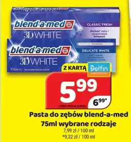 Delfin Pasta do zębów blend-a-med oferta