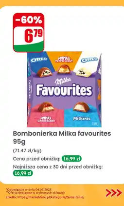 Dino Bombonierka Milka Favourites Mondelez oferta