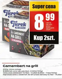 Supeco Ser Camembert na grill Turek oferta