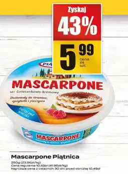 Supeco Ser mascarpone Piątnica oferta