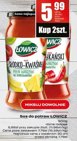Supeco Sos do potraw Łowicz oferta