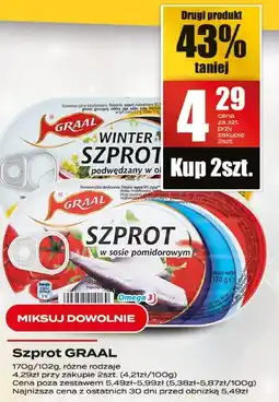 Supeco Szprot w pomidorach Graal oferta