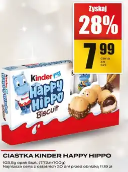 Supeco Ciastka Happy Hippo Kinder oferta