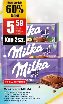 Supeco Czekolada mleczna Milka oferta