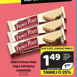 Delfin Wafel Prince Polo z odrobiną czekolady oferta