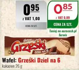 Eurocash Wafel: Grześki Dziel na 6 oferta