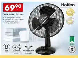 Biedronka Wentylator biurkowy Hoffen oferta