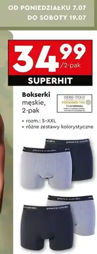 Biedronka Bokserki męskie rozm. s-xxl Pierre Cardin Paris oferta