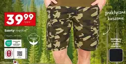 Biedronka Szorty męskie m-xxl Cleve oferta