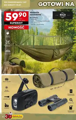 Biedronka Hamak z moskitierą Wild Trek oferta