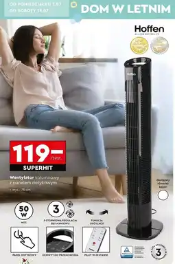Biedronka Wentylator kolumnowy Hoffen oferta