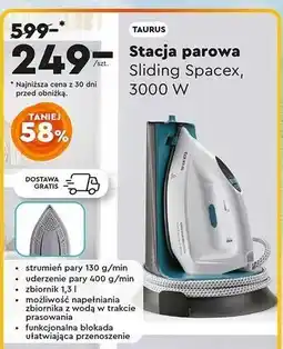 Biedronka Generator pary sliding pro 3000w Taurus oferta