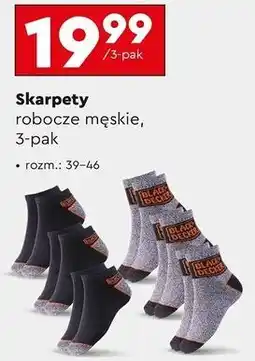 Biedronka Skarpety robocze 39-46 Black & Decker oferta