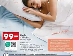 Biedronka Kołdra z efektem chłodzącym 155 x 200 cm Smukee oferta
