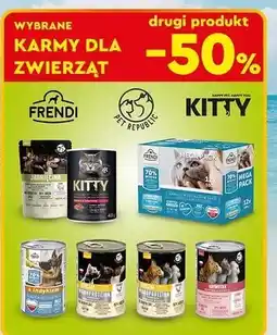 Biedronka Karma dla kota z wołowiną i wątróbką Kitty oferta