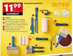 Biedronka Zestaw pędzli 6 cm Niteo Tools oferta