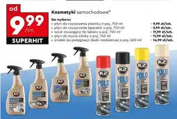 Biedronka Preparat do pielęgnacji deski rozdzielczej K2 Polo Cocpit oferta