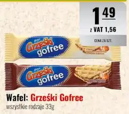 Eurocash Wafel: Grześki Gofree oferta