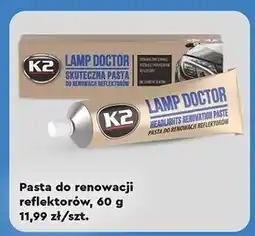 Biedronka Pasta do renowacji reflektorów K2 Lamp Doctor oferta