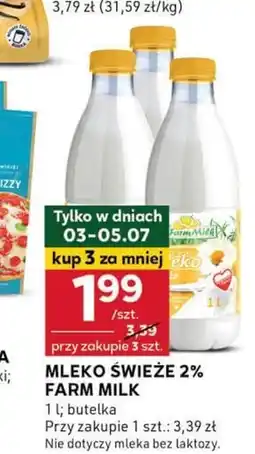 Stokrotka Optima Mleko bez laktozy Farm Milk oferta
