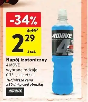 Intermarche Napój izotoniczny 4Move oferta
