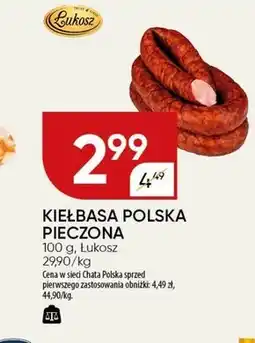 Chata Polska Kiełbasa Łukosz oferta