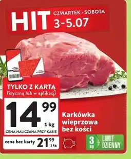 Intermarche Karkówka Hit oferta