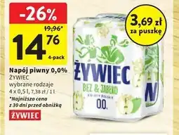 Intermarche Napój piwny Żywiec oferta