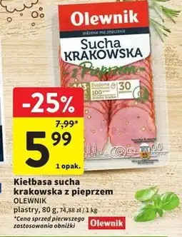 Intermarche Kiełbasa Olewnik oferta