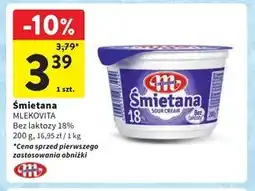 Intermarche Śmietana Mlekovita oferta