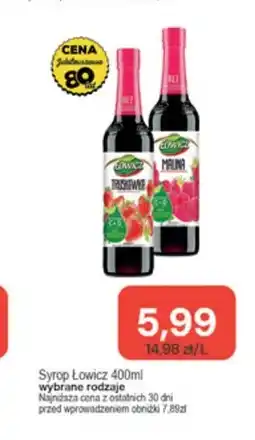 Społem Syrop Łowicz oferta