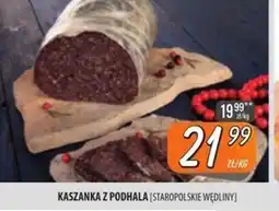 Społem Szczecin Kaszanka Staropolskie wędliny oferta