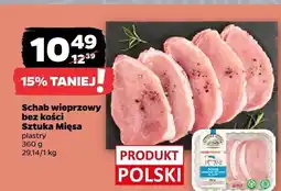 Netto Schab wieprzowy bez kości Sztuka Mięsa oferta