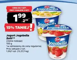 Netto Jogurt Jogobella Zott oferta