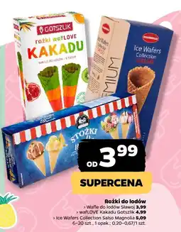 Netto Rożki do lodów Ice Wafers Collection Salko Magnolia oferta