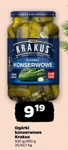 Netto Ogórki konserwowe Krakus oferta
