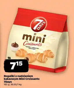 Netto Rogaliki z nadzieniem kakaowym Mini Croissants 7Days Mondelez oferta