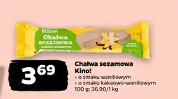 Netto Chałwa sezamowa o smaku waniliowym Kino! oferta