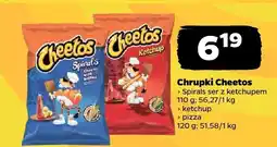 Netto Chrupki Spirals ser z ketchupem Cheetos oferta