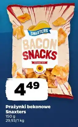Netto Prażynki bekonowe Snaxters oferta
