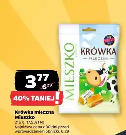 Netto Cukierki krówka mleczna Mieszko oferta
