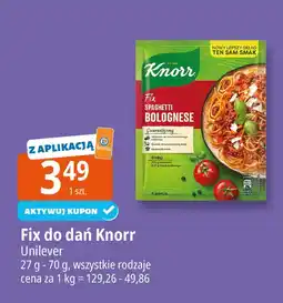 E.Leclerc Fix do dań Knorr Unilever oferta