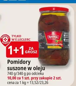 E.Leclerc Pomidory suszone w oleju Dawtona oferta