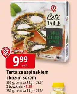 E.Leclerc Tarta ze szpinakiem i kozim serem Cote Table oferta