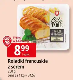 E.Leclerc Roladki francuskie z serem Cote Table oferta