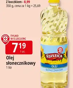 E.Leclerc Olej słonecznikowy Rustica oferta
