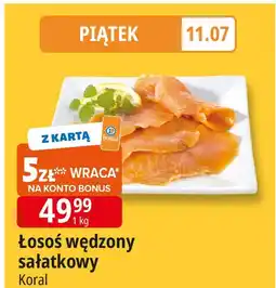 E.Leclerc Łosoś wędzony sałatkowy Koral oferta