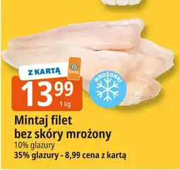 E.Leclerc Mintaj filet bez skóry mrożony Leclerc oferta