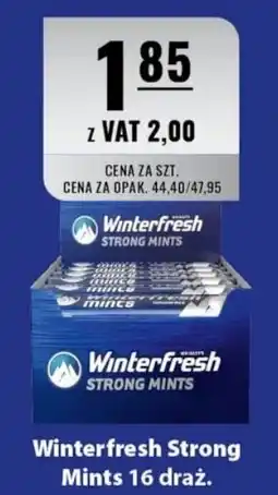 Eurocash Winterfresh Strong Mints 16 draż. oferta